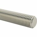 Bsc Preferred Super-Corrosion-Resistant 316 Stainless Steel Threaded Rod 3/4-10 Thread Size 4 Feet Long 93250A246